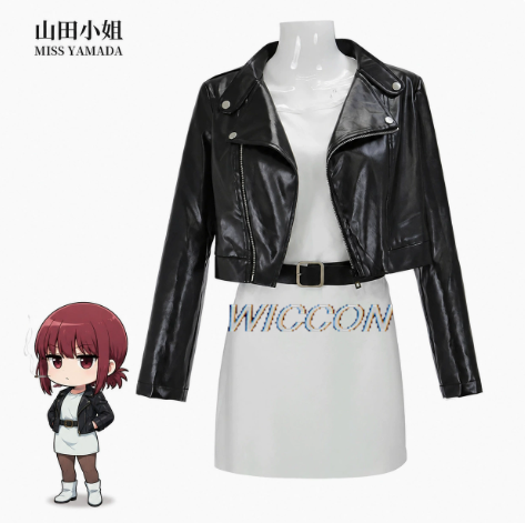 Wig Cosplay Yamada Anime Smoki - Anime Cosplay Red Hair ulasan dan harga