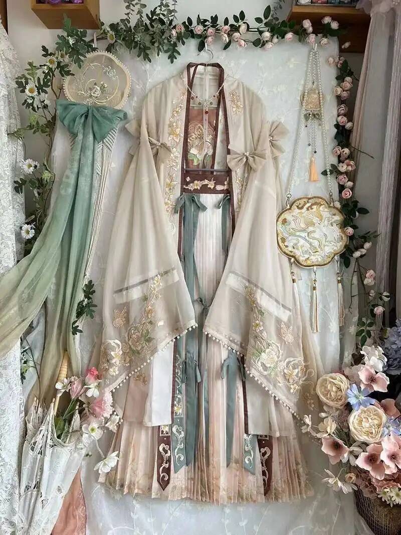 Gaun Hanfu Wanita Tionghoa Kun - Anime Cosplay Youtube ulasan dan harga