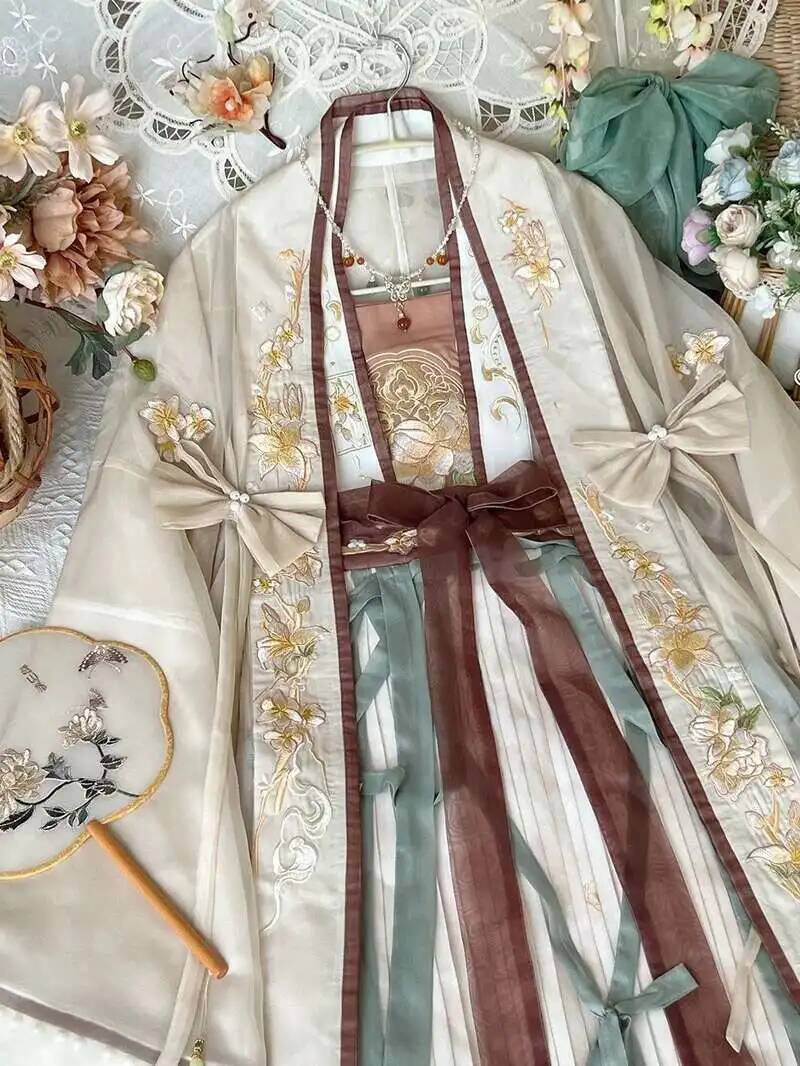 Gaun Hanfu Wanita Tionghoa Kun - Anime Cosplay Youtube ulasan dan harga