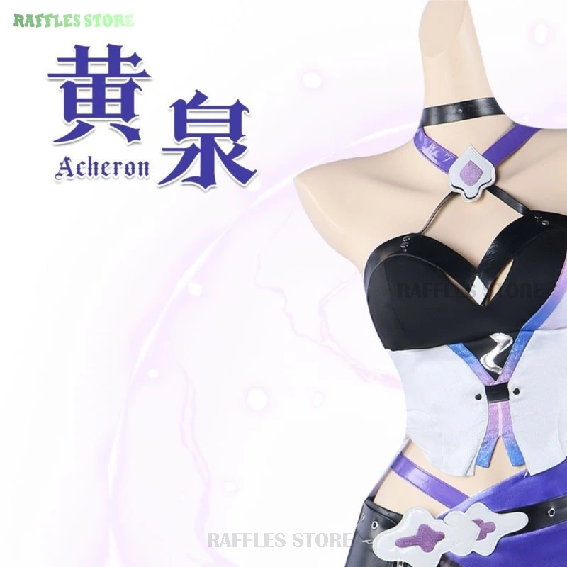 Kostum Wig Acheron 2025 Game H - Anime Cosplay Event 2025 ulasan dan harga
