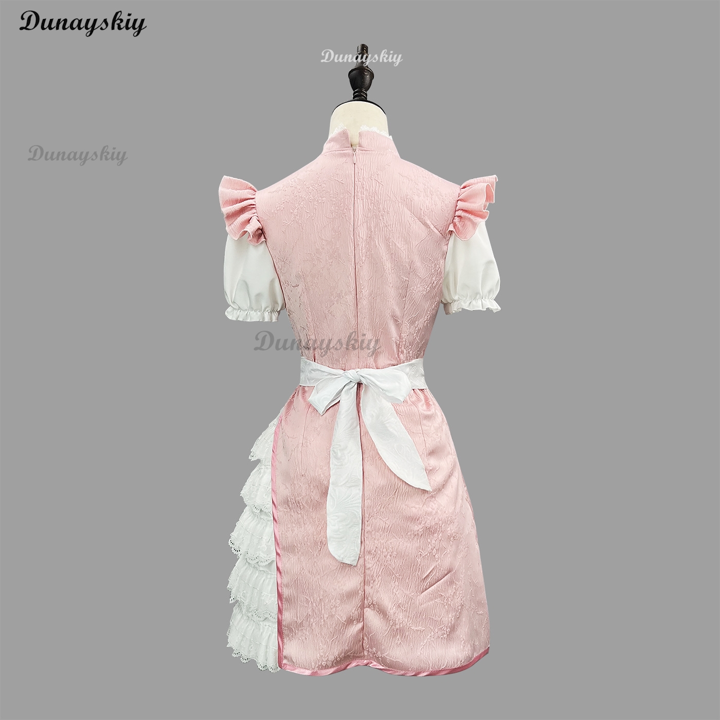 Gaun Cheongsam Modern Warna Pi - Anime Cosplay Event 2025 ulasan dan harga