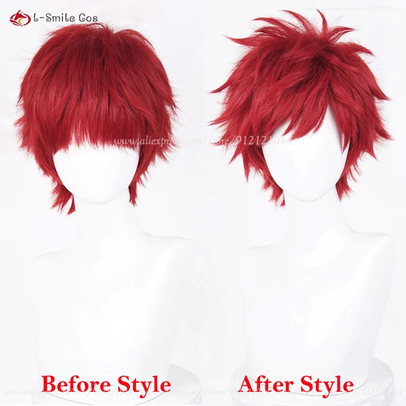 Cosplay Anime Reinhard Van Ast - Anime Cosplay Red Hair ulasan dan harga