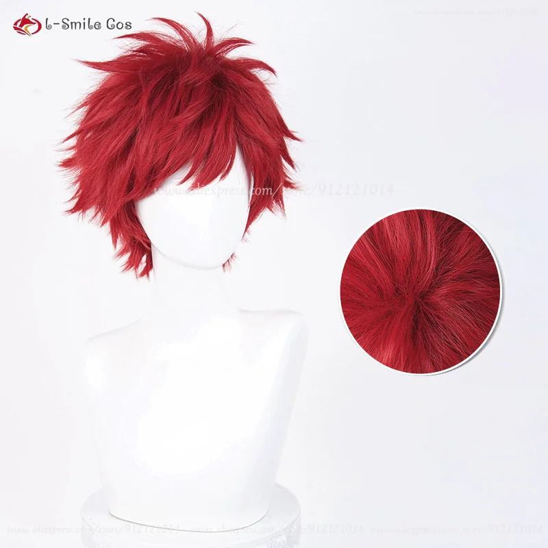 Cosplay Anime Reinhard Van Ast - Anime Cosplay Red Hair ulasan dan harga
