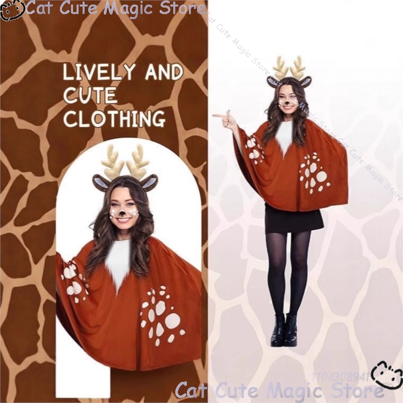 Jubah Rusa Hutan Natal 2025 Co - Anime Cosplay Event 2025 ulasan dan harga