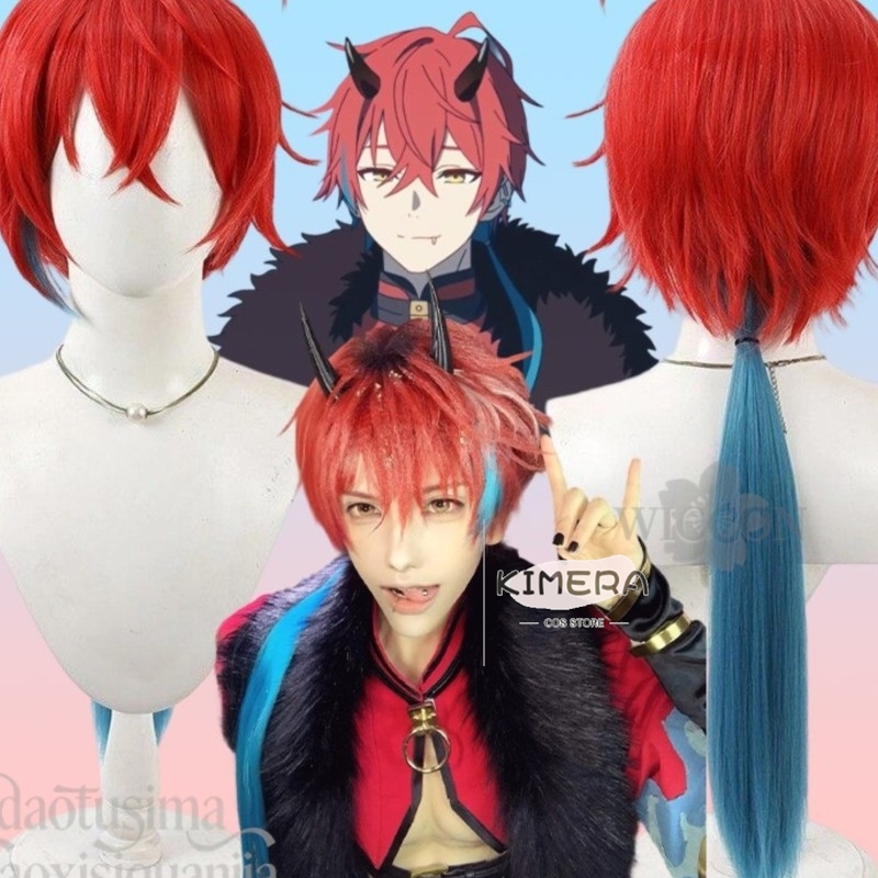 Toko Kimera Anime Putri Kaguya - Anime Cosplay Red Hair ulasan dan harga