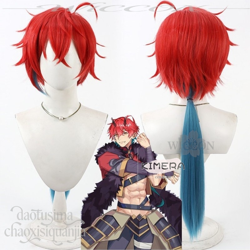 Toko Kimera Anime Putri Kaguya - Anime Cosplay Red Hair ulasan dan harga