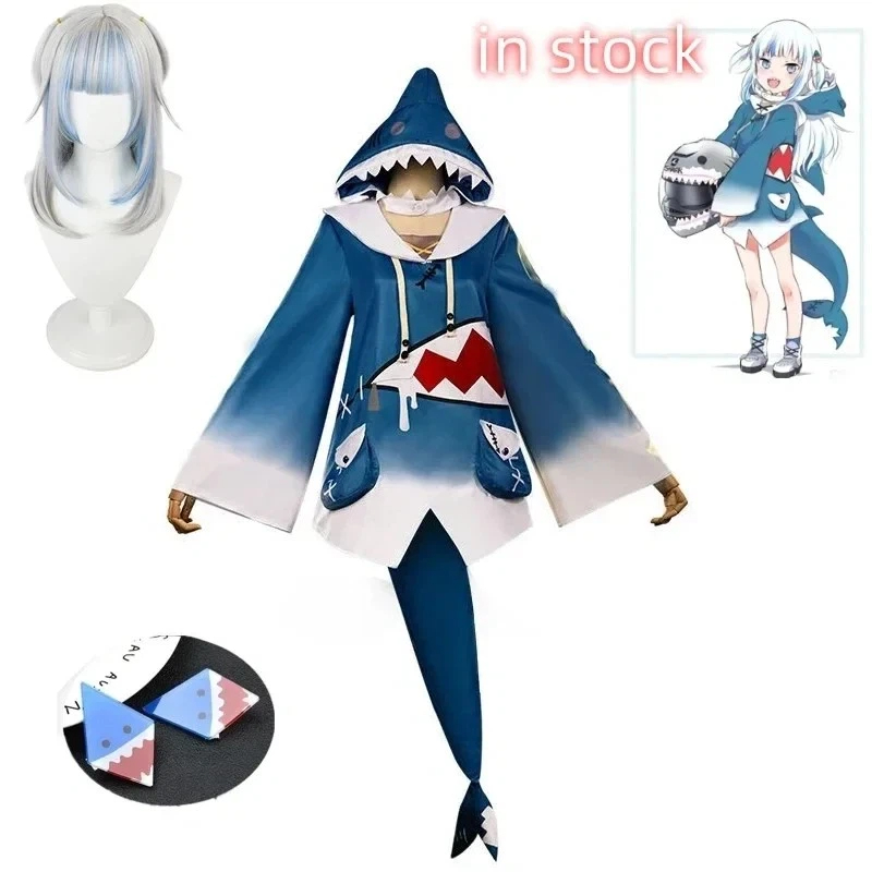 Kostum Cosplay Hololive ENG Ga - Anime Cosplay Youtube ulasan dan harga