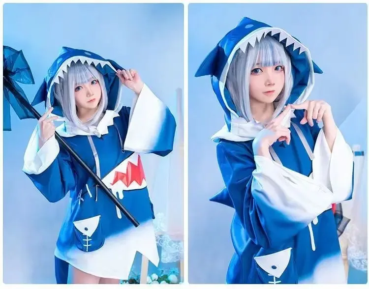 Kostum Cosplay Hololive ENG Ga - Anime Cosplay Youtube ulasan dan harga