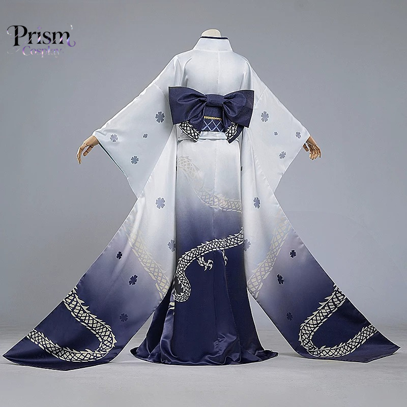 Kostum Cosplay Blue Archive Ki - Anime Cosplay Kimono ulasan dan harga