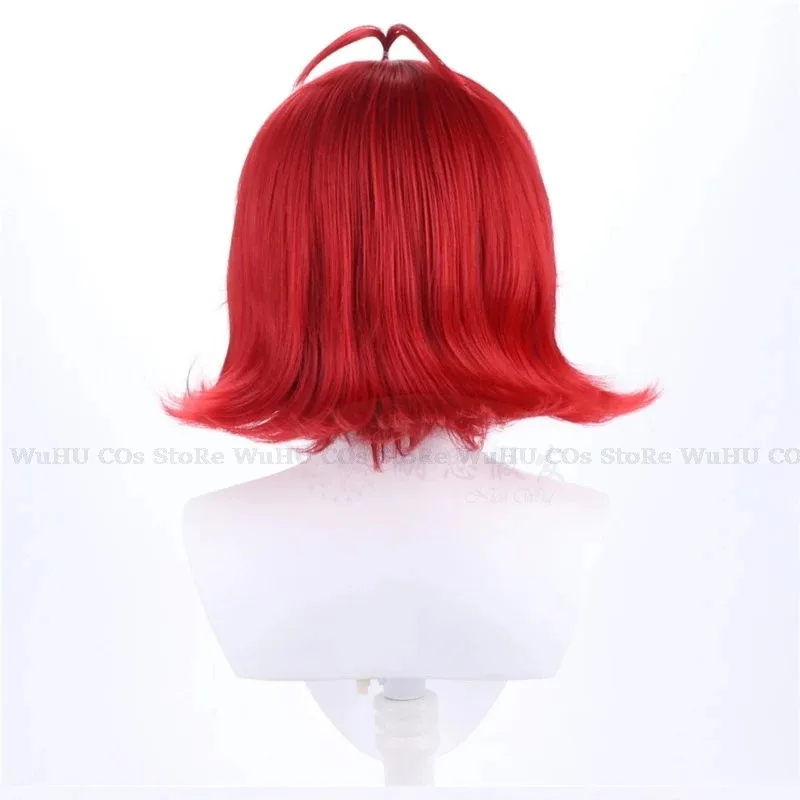 Wig Cosplay Anime Hotel Hasbin - Anime Cosplay Red Hair ulasan dan harga